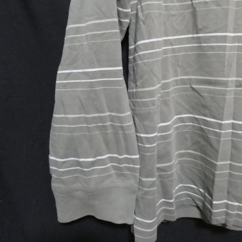 ARNOLD PALMER | large 44 | Striped Long Sleeve Polo Shirt - Picture 13 of 16